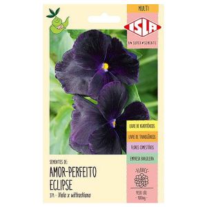 Sementes De Flores Amor Perfeito Eclipse Isla - 0,1g