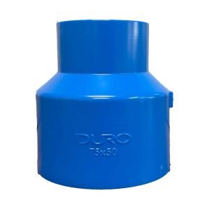 Luva Redução 75 X 50mm Soldável Irrigação Azul - Duro Pvc