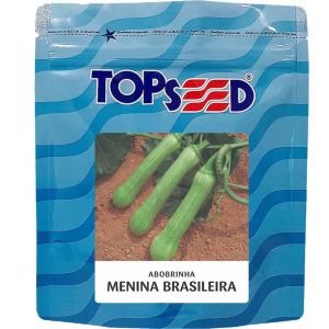 Sementes De Abobrinha Menina Brasileira Topseed - 100g