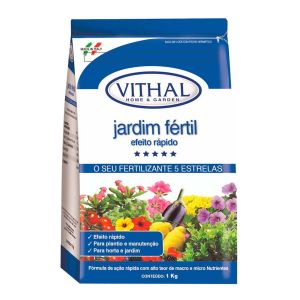 Fertilizante Jardim Fértil Efeito Rápido Vithal - 1kg