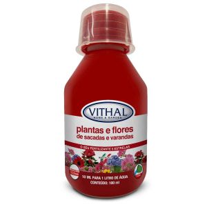 Fertilizante Plantas E Flores De Sacadas E Varandas Vithal - 100ml
