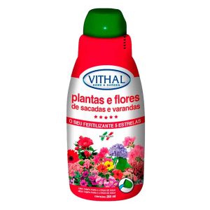 Fertilizante Plantas E Flores De Sacadas E Varandas Vithal - 250ml