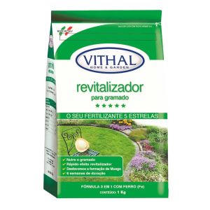 Fertilizante Revitalizador Para Gramados Vithal - 1kg