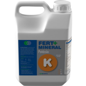 Fertilizante Aminoácidos enriquecido com Potássio - Fert+Mineral Potássio 5 litros Agrooceânica