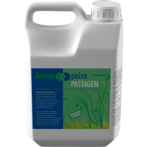 Fertilizante para Pastagem - Aminoácidos + Nitrogênio + Fósforo - Amino Peixe Pastagem 5 litros Agrooceânica