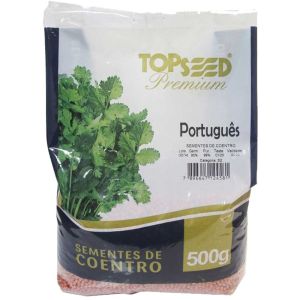 Sementes De Coentro Português (importado) Topseed Premium - 500g