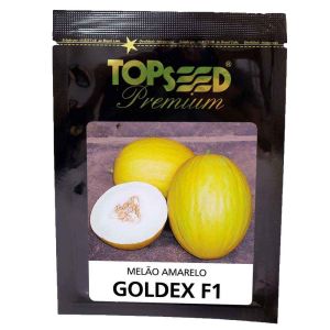 Sementes De Melão Amarelo Híbrido Goldex F1 Topseed Premium - 1mx
