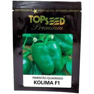 Sementes De Pimentão Quadrado Híbrido Kolima F1 Topseed Premium - 1mx